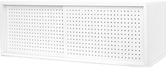 오로라빌리지 타공판 수납 테이블 1000x320x300mm, 화이트, 1개