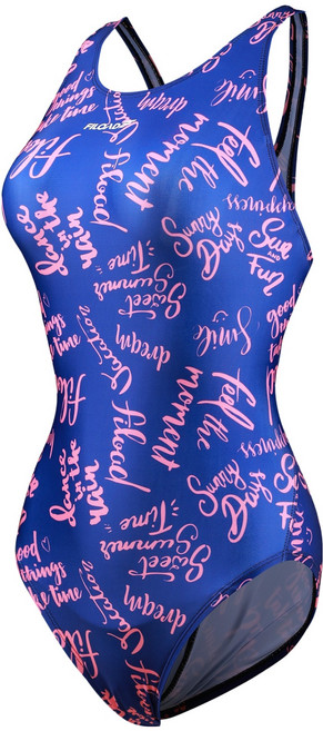 필로드 여성용 X백 로우컷 켈리 수영복 FLCA-2034 + 실리콘 브라캡 세트