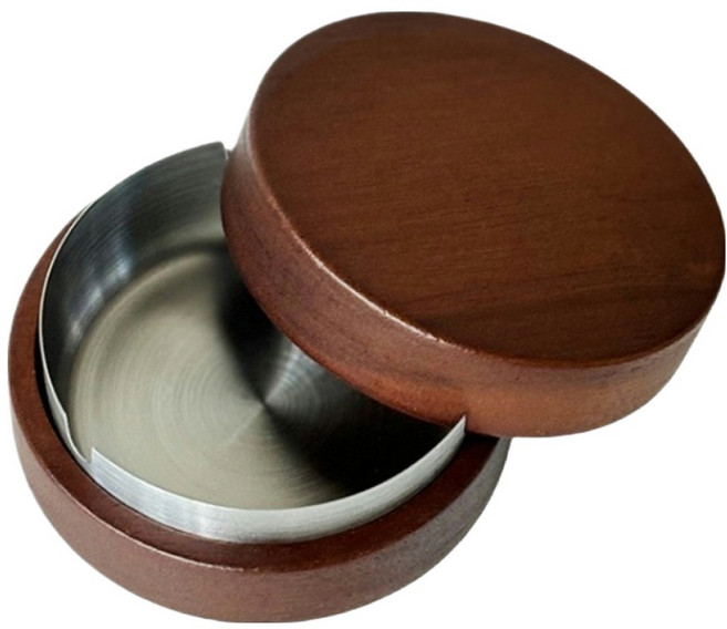 소담몰 깔끔한 재떨이, 월넷 + 실버, 1개