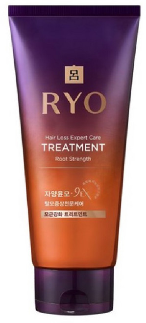 RYO 呂 滋養韌髮瞬護髮膜 清爽型, 200ml, 1條