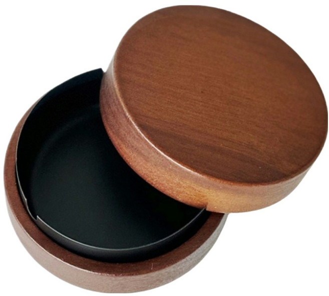 소담몰 깔끔한 재떨이, 월넷 + 무광블랙, 1개