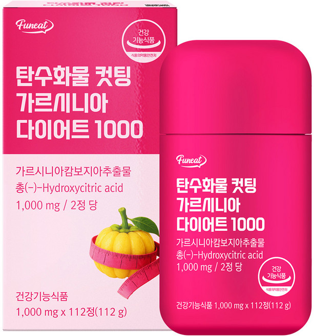 퍼니트 탄수화물 컷팅 가르시니아 다이어트 1000, 112정, 1개