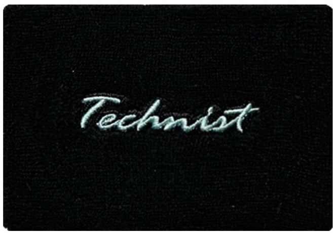 테크니스트 스포츠 손목밴드 손목보호대 아대 TNA6454, 블랙, 1개