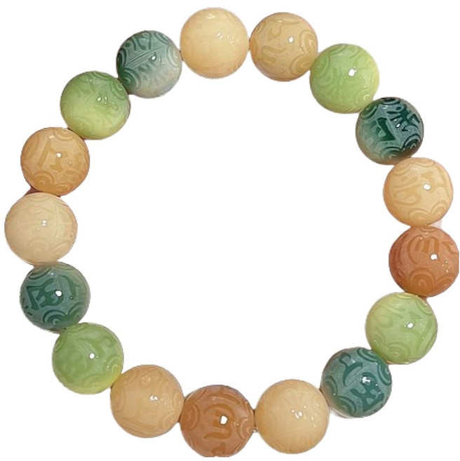 오브엘 예쁜 염주 11~12mm, 사보육자잠언단환, 1개