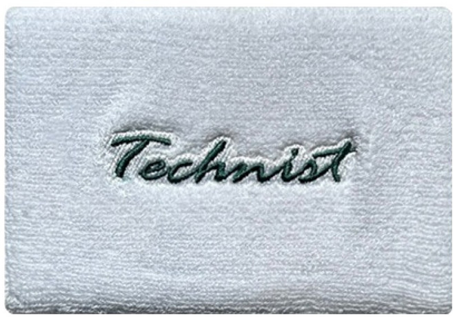 테크니스트 스포츠 손목밴드 손목보호대 아대 TNA6454, 화이트, 1개