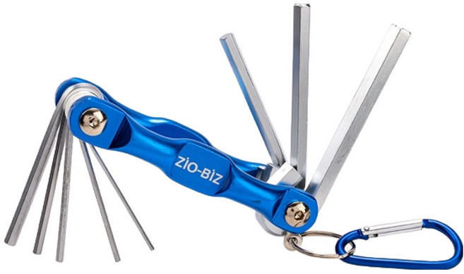 지오비즈 접이식 육각렌치 8종 세트, 1세트