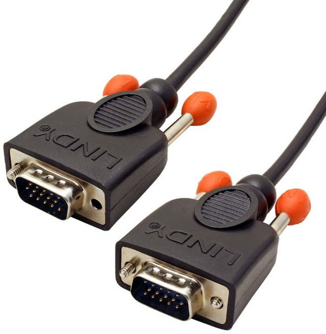 LINDY 林帝 D-sub VGA螢幕傳輸線, 2m, 1條