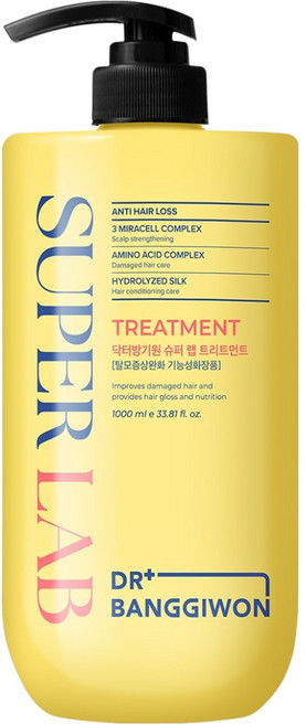 닥터방기원 탈모증상완화 슈퍼 랩 트리트먼트, 1L, 1개