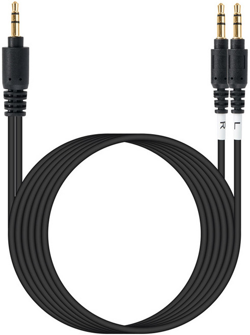 컴스 스테레오 분리형 R L 케이블 3M AUX 3.5mm, 1개, BU780