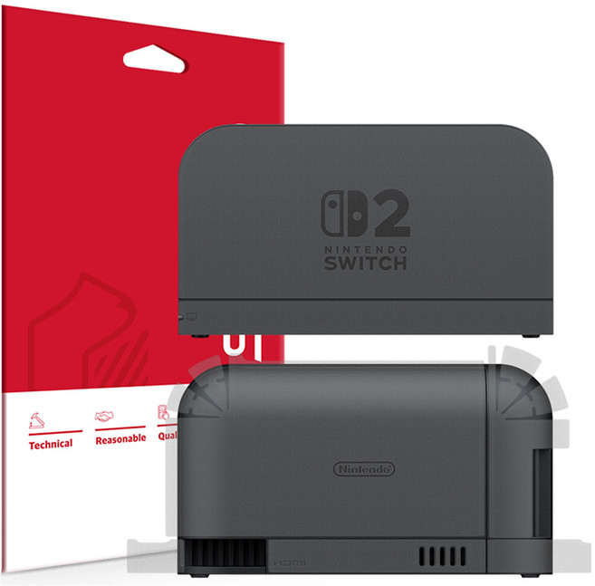 스코코 닌텐도 스위치2 독 무광 전신 외부보호필름 2p 세트, 1세트, NDG00080011