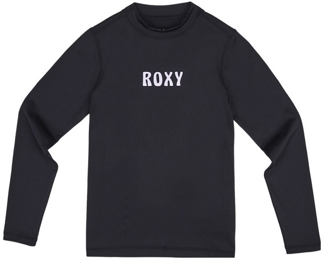 록시 여아용 옐로우 긴소매 래쉬가드 상의 TD21BR129NFK