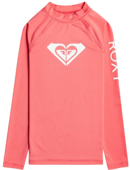 록시 여성용 크루넥 래쉬가드 상의 TD21BR015MJV