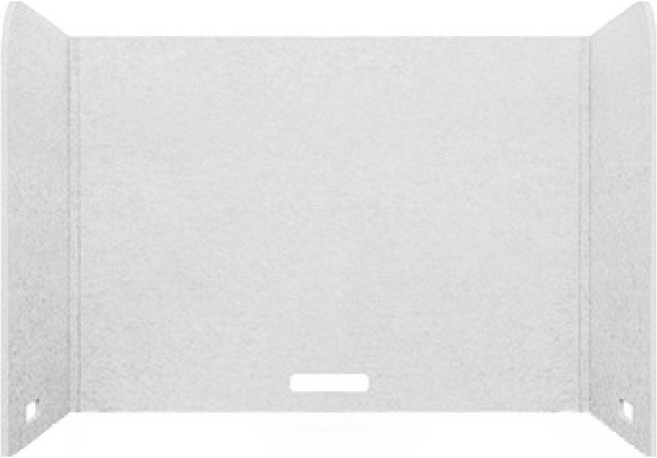 소리가 비앤비 간편한 소음 차단 휴대용 접이식 소리먹는 흡음 공부 독서실 책상 가림 칸막이, 연그레이