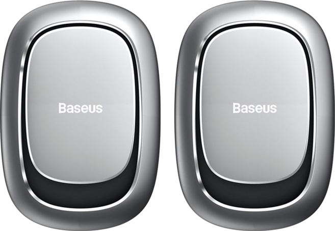 Baseus 倍思 甲殼蟲車載掛鉤, 深空灰, 2個