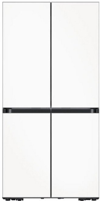 삼성전자 Bespoke 637L AI 하이브리드 키친핏 4도어 냉장고 방문설치, RM70F64R1X