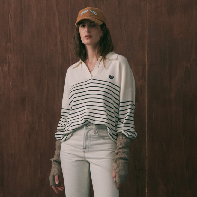 MaisonLabiche 女款 MONDOVIE PATCH COEUR 毛衣