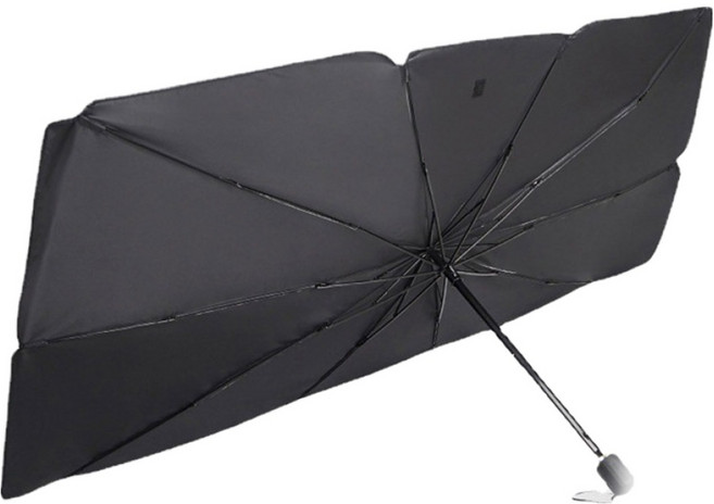 컴스 차량용 앞유리 우산형 햇빛가리개 BD906, 1개