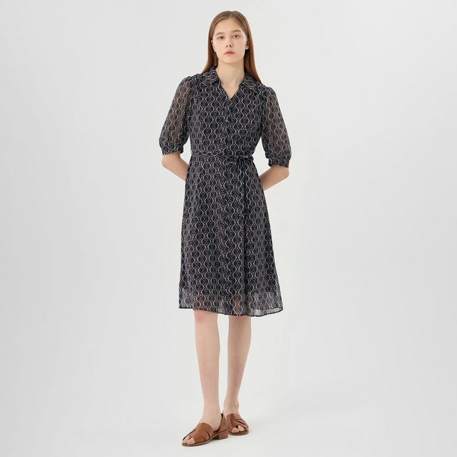 케이엘바이린 커빈 패턴 원피스