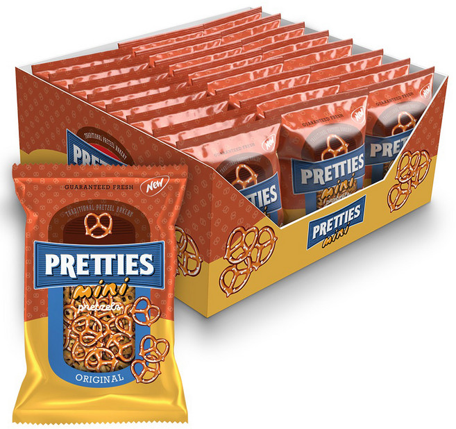 프레티스 미니 프레첼, 42.5g, 24개