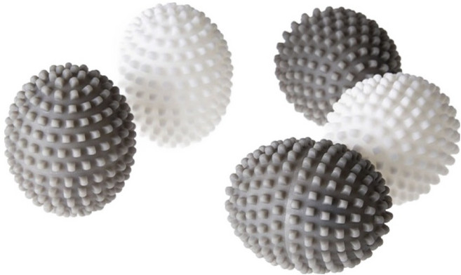 모던하우스 세탁 잘 되는 컬러 세탁볼 5p 세트 L, 그레이, 화이트, 1세트