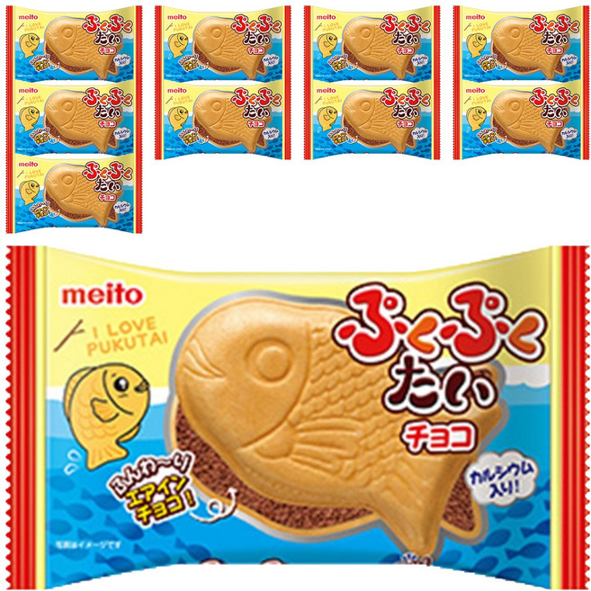 meito 名糖 鯛魚燒巧克力 巧克力口味, 1個, 165g