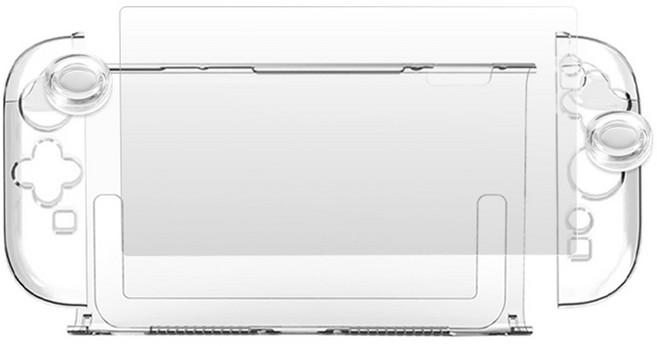 스페이스쉴드 닌텐도 스위치2 호환 듀얼쉴드 프로텍트 스타터 키트, 퓨어 클리어 에디션, 1개