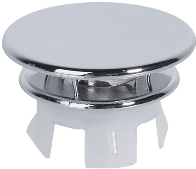 세면대 오버 플로우 커버 2중 레이어 물마개, 화이트