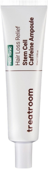 트리트룸 헤어토닉 탈모완화 줄기세포 카페인 앰플, 1개, 30ml