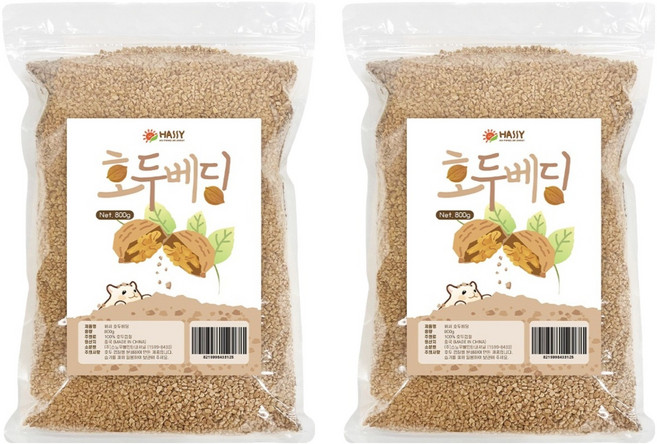 해씨 호두 베딩, 800g, 2개