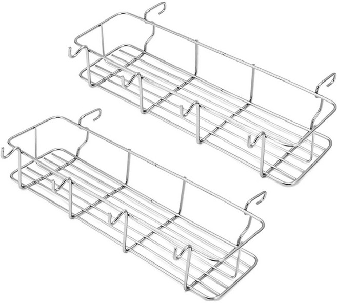 벅703 캠핑 바베큐그릴 사이드선반 걸이형선반, 2개
