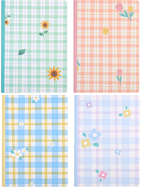 아트조이 노트 A5 4종 세트, 10 체크, 1세트