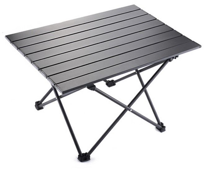 OAK&FIR 橡合杉 便攜式折疊桌, 黑色