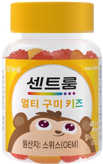 센트룸 멀티비타민 키즈, 40정, 1개