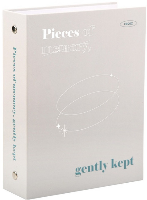 리코즈 루나 포켓 네컷앨범 4x6, 미스티 그레이, 40매