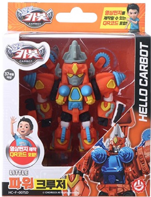 헬로카봇 리틀 파워크루저 피규어, 혼합색상, 1개