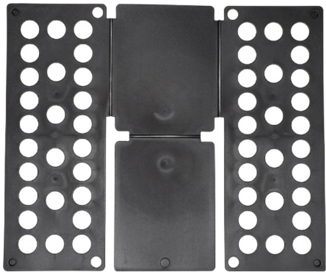 디블릭 옷접기 보드판 옷접는 도구, 블랙, 1개