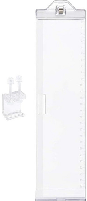 루미오 무점착 모니터 메모보드 투명 아크릴 팝업, 우측용