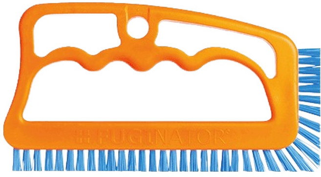푸기네이터 화장실 창틀 욕실 타일 청소솔 푸기네이터 클래식, 오렌지 + 블루, 1개