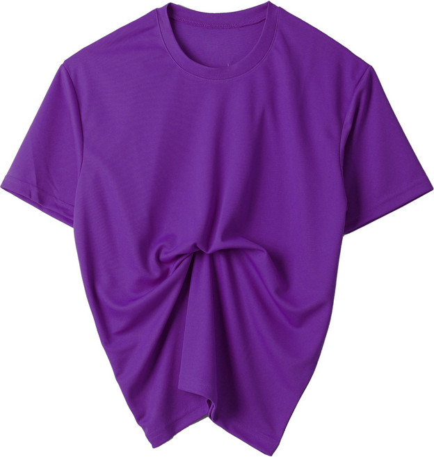 티센스 남녀공용 에어로쿨 라운드 티셔츠