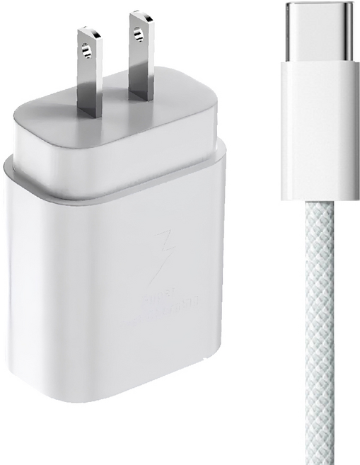 DTAudio 充電器25W iPhone專用 + C-C充電線 1m, 1組, 白色