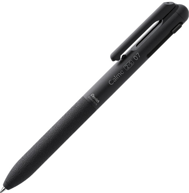 펜텔 카르므 다기능 멀티 볼펜 앤 샤프 0.7mm BXAW375A, 블랙, 1개