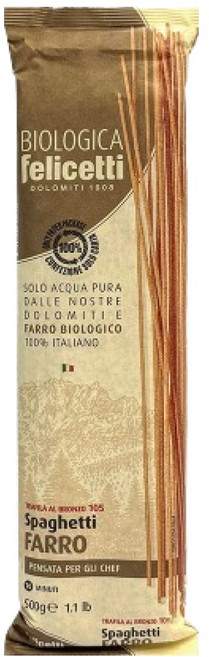 펠리체티 유기농 파로 스파게티, 500g, 1개