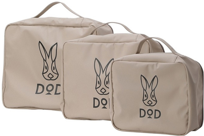 DOD 트래블 3단 파우치백 3종 세트