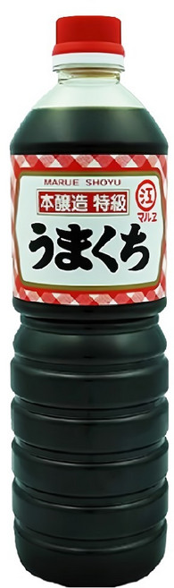 마루에 규슈 단맛 특급 우마구치 양조 간장, 1개, 1L