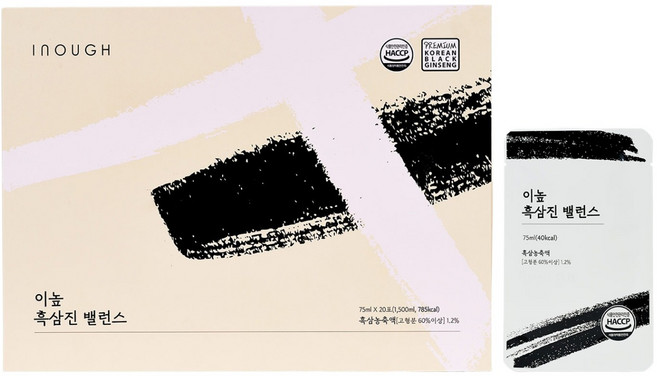 이높 경방신약 이높 흑삼진 밸런스 20p, 1개, 1.5L