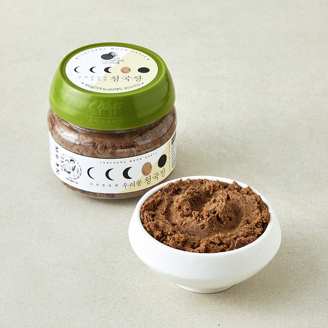 순창문옥례식품 전통식품 인증 우리콩 청국장, 450g, 1개