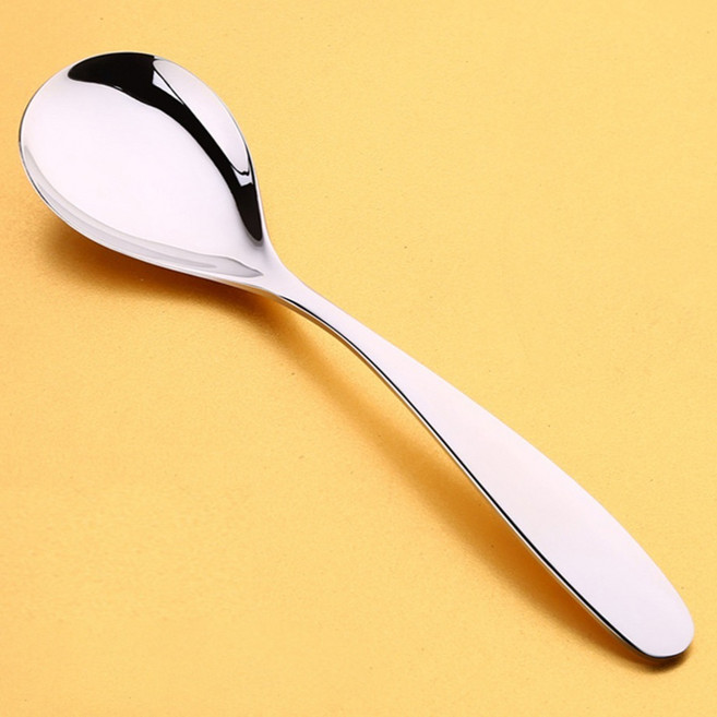 도매토피아 DOTO 스텐 샐러드 스푼 19.5cm, 1개