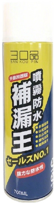 三口品 防水補漏膠 灰色, 1瓶