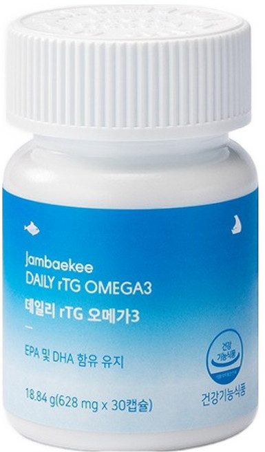 잠백이 데일리 알티지 오메가3 미니 18.84g, 1개, 30정