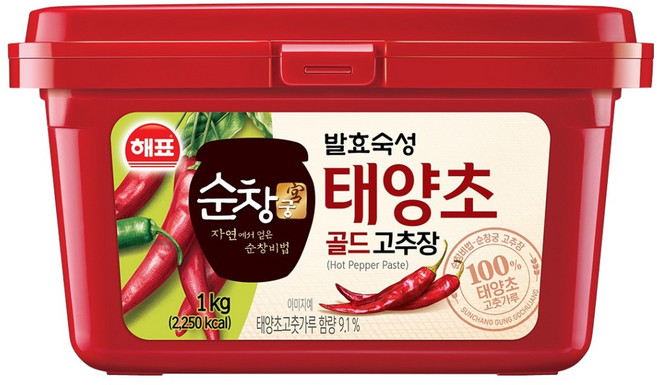 순창궁 태양초 골드 고추장, 1kg, 1개